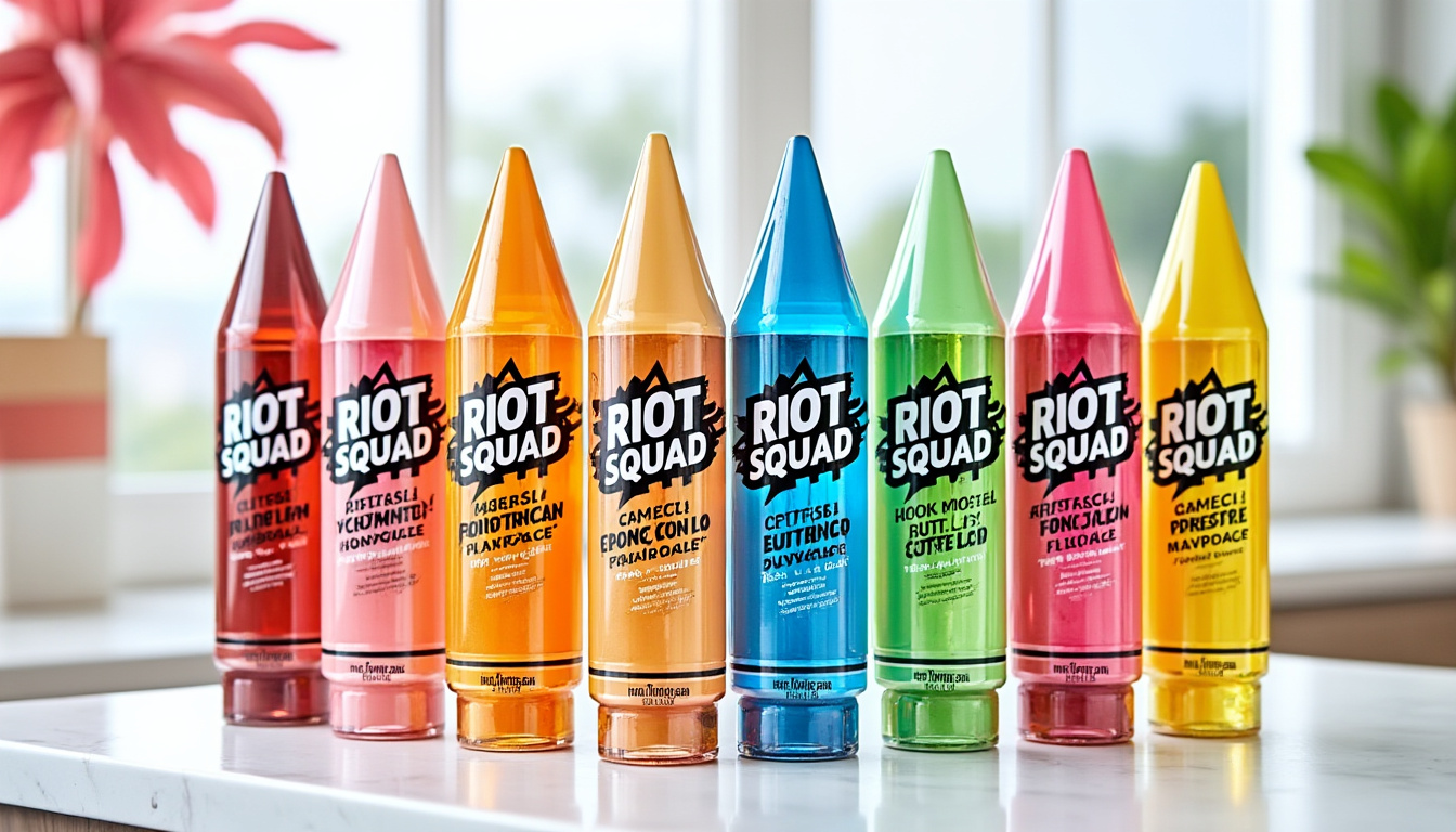 découvrez riot squad, le fabricant de e-liquides au design percutant qui propose une palette de saveurs étonnantes et originales pour une expérience de vape inoubliable.