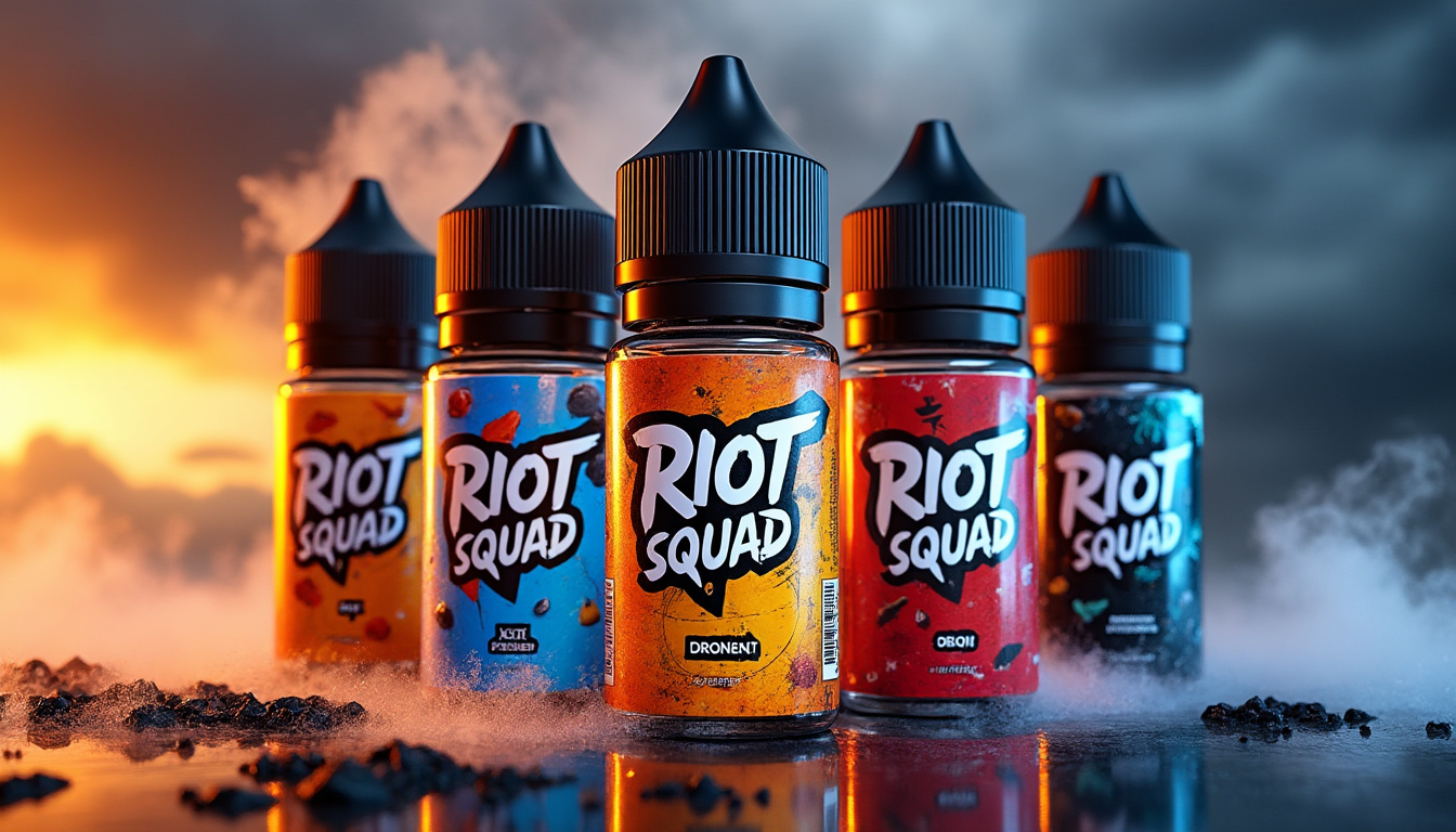 découvrez riot squad, fabricant de e-liquides aux designs percutants, réputé pour sa palette de saveurs innovantes et audacieuses qui émerveillent les amateurs de vape. qualité et originalité au rendez-vous !