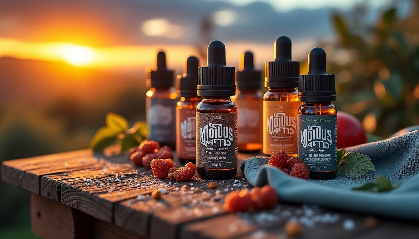 plongez dans l’univers unique des modus vapors : des e-liquides fruités, originaux et savoureux, conçus pour sublimer votre expérience de vape et émerveiller vos papilles à chaque bouffée.