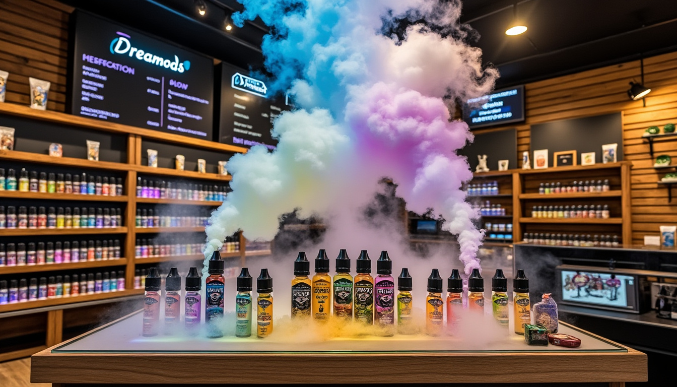 plongez dans l’univers savoureux de dreamods e-liquides, la marque italienne qui séduit les amateurs de gourmandises avec ses arômes uniques et raffinés. découvrez leurs secrets et laissez-vous tenter par une expérience de vape inoubliable !