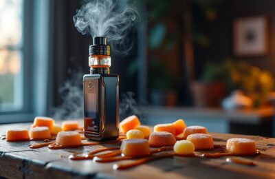 Dégustez les e-liquides goût caramel et bonbons de Taffy Man pour une vape gourmande