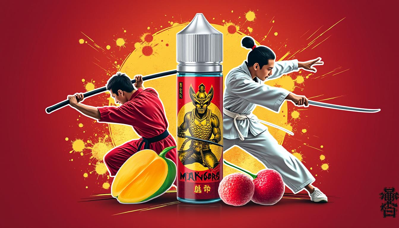 découvrez l'univers original de kung fruits, une gamme de e-liquides fruités inspirés du kung-fu, pour une expérience de vape savoureuse et pleine de caractère !
