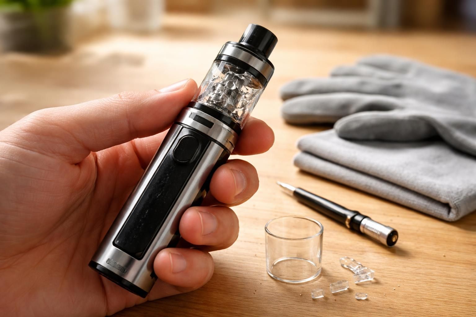 découvrez les étapes à suivre et les solutions pour réparer ou remplacer la vitre cassée de votre cigarette électronique afin de retrouver une utilisation optimale en toute sécurité.