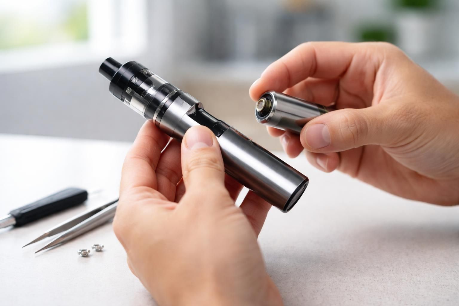 apprenez à démonter la batterie de votre cigarette électronique en toute sécurité grâce à notre guide étape par étape, pour un entretien propre et efficace.